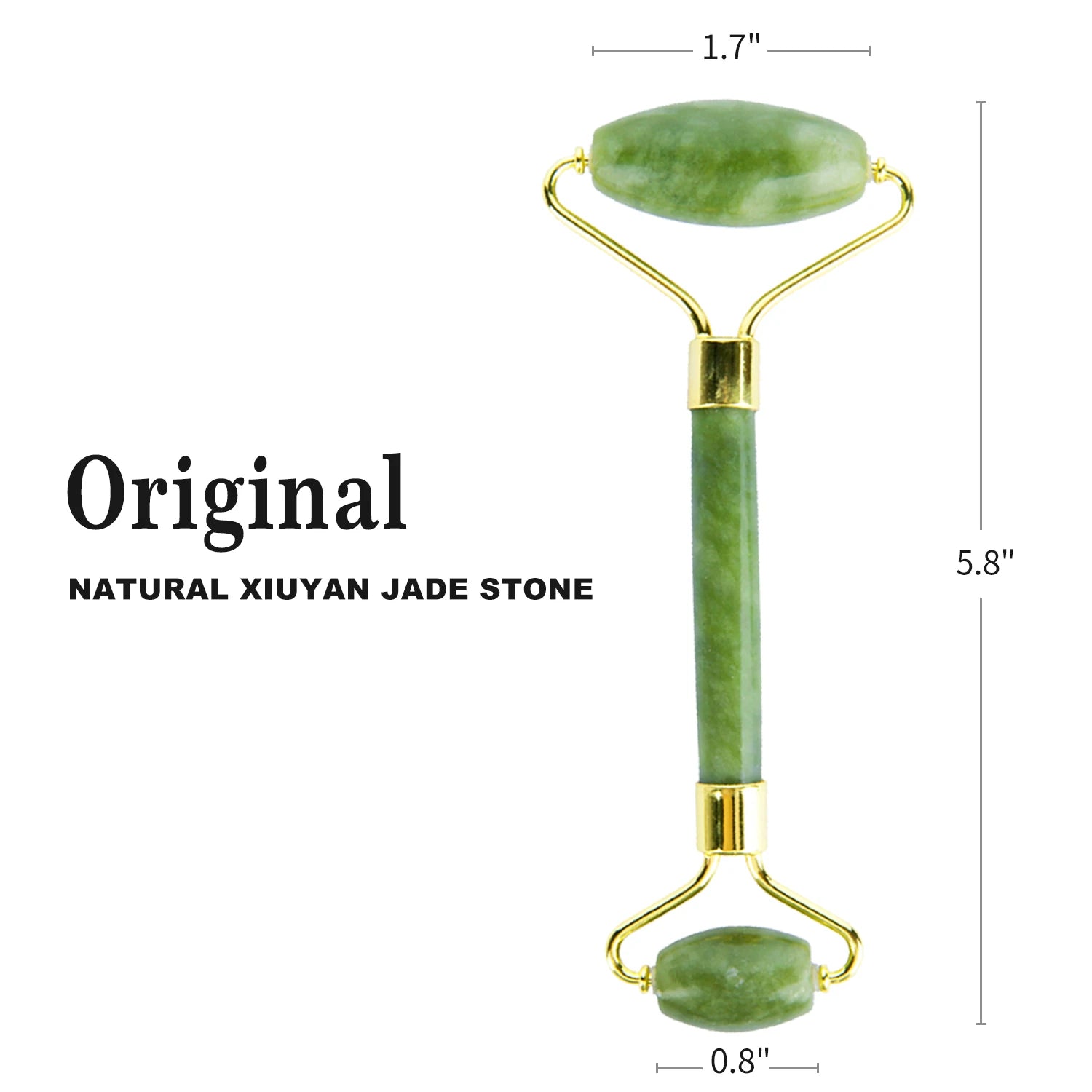 Natural Jade Stone Guasha Board Gouache Scraper for Body Acupoint Press SPA Acupuncture Skin Facial Care Massage anti Aging Tool