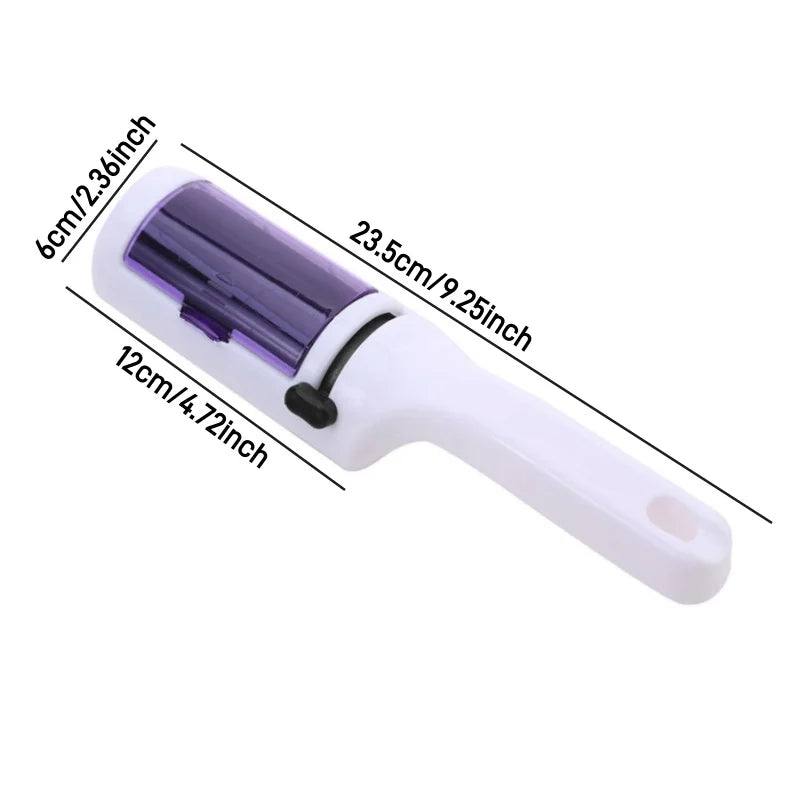 Electrostatic Static Clothing Dust Pets Hair Cleaner Remover Brush Suction Sweeper for Home Office Travel Cleaning Brushes