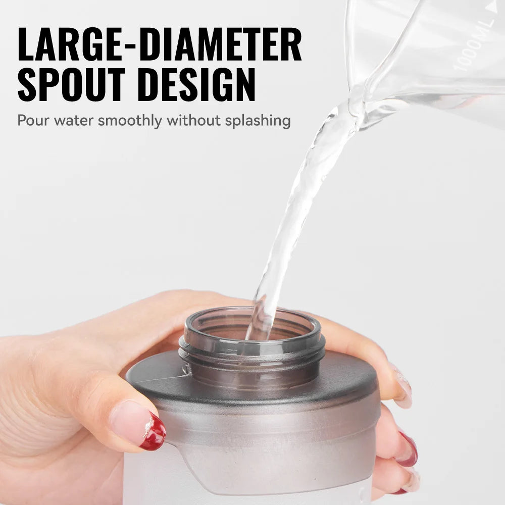 WRELS Outdoor Cycling Sports Water Bottle Drinking Sport Folding Flask Outdoor Running Hydration Bicycle BPA Free Water Bottle
